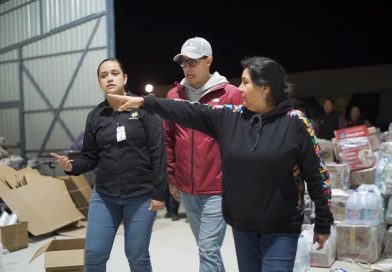 Junto a Edda Vite, el DIF trabaja «con el corazón por delante» para auxiliar a damnificados en Pachuca / @JorgeAlbertoR @DIF_Pachuca